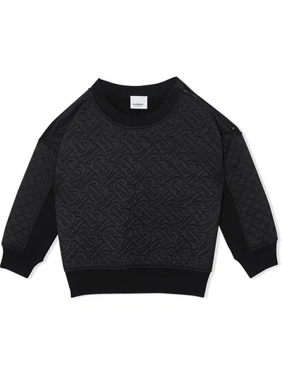 Burberry Kids' Little Boy's & Boy's Timothie Sweatshirt In Black