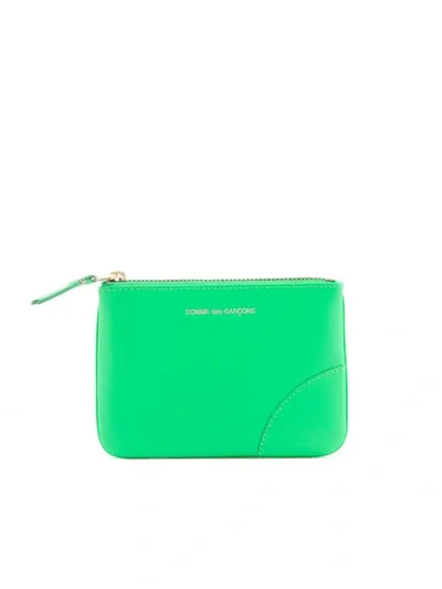 Comme Des Garçons Portafoglio Classic In Green