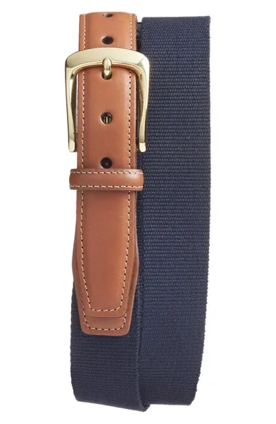 Torino European Surcingle Belt In Navy