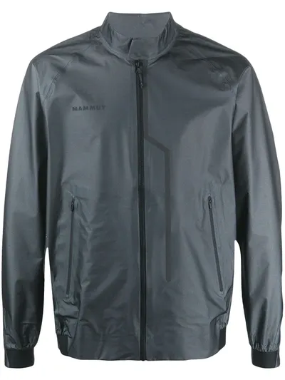 Mammut Lightweight Shell Jacket In Grey