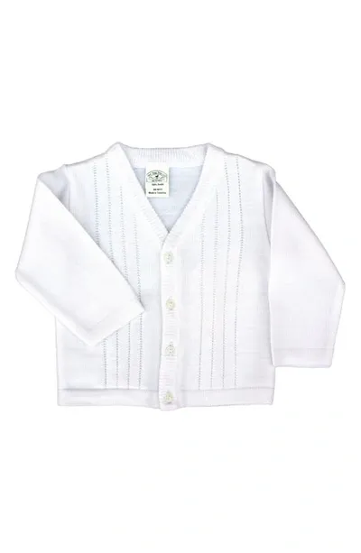 Little Things Mean A Lot Kids' Cardigan In White