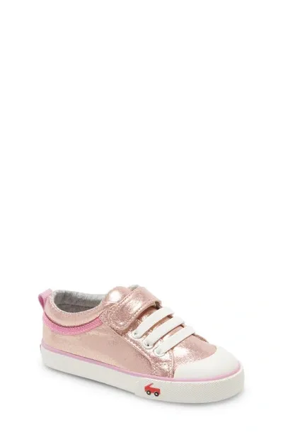 See Kai Run Kids' Kristin Sneaker In Rose Shimmer