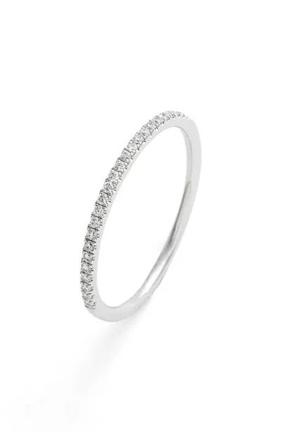 Bony Levy Diamond Stacking Ring In White Gold