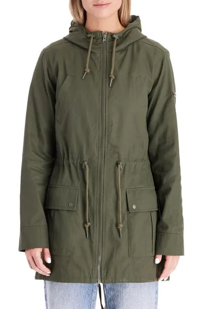 Modern Eternity Convertible Military 3-in-1 Maternity/nursing Jacket In Khaki Green