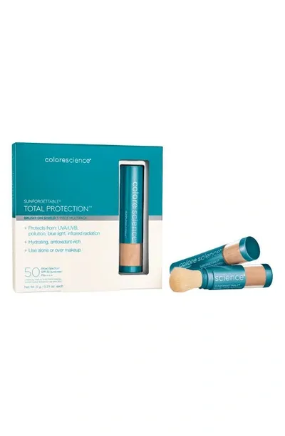 Coloresciencer Colorescience ® Sunforegettable® Total Protection Brush-on Sunscreen Spf 50 In Tan