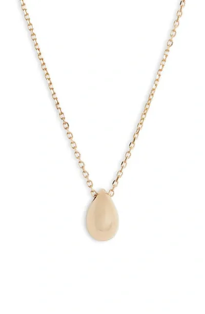 Bony Levy 14k Gold Pear Pendant Necklace In Yellow Gold