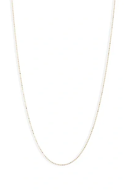 Bony Levy Essentials 14k Gold Beaded Chain Necklace In Yellow Gold