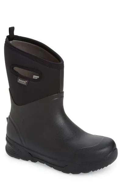 Bogs Bozeman Mid Waterproof Boot In Black