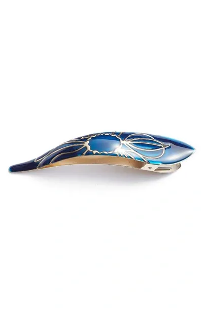 Ficcare Maximas Lotus Hair Clip In Royal Blue