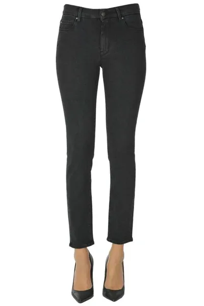 Atelier Cigala's Stretch Skinny Jeans In Black