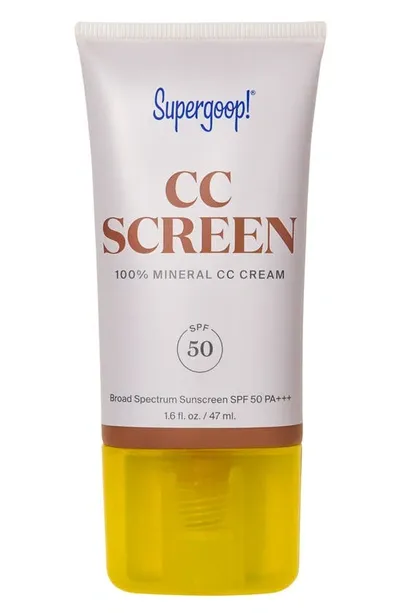 Supergoopr Supergoop!® Supergoop! Cc Screen 100% Mineral Cc Cream Spf 50 In 400c