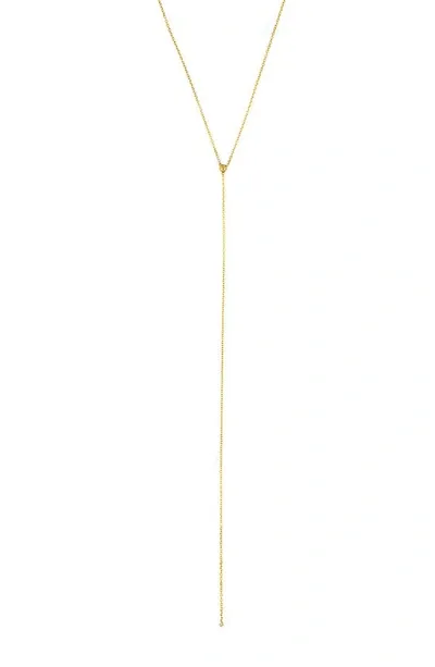 Bony Levy 14k Gold Y-necklace In Yellow Gold