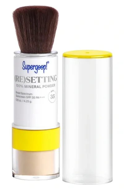 Supergoopr Supergoop!® (re)setting 100% Mineral Powder Foundation Spf 35 In Translucent