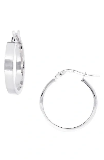 Bony Levy 14k Gold Hoop Earrings In White Gold