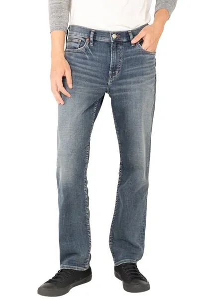 Silver Jeans Co. Eddie Relaxed Fit Tapered Leg Jeans In Multi