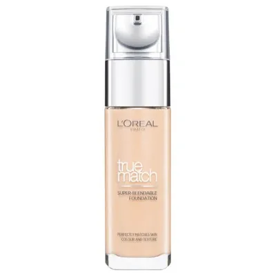 L'oréal Paris True Match Liquid Foundation With Spf And Hyaluronic Acid 30ml (various Shades) - 3c Rose Beige In 29 3c Rose Beige