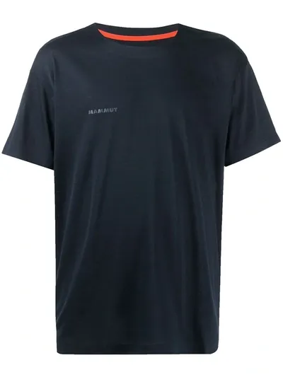 Mammut Logo-print T-shirt In Blau