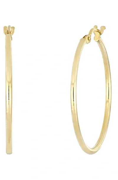 Bony Levy 14k Gold Thin Classic Gold Hoop Earrings In Yellow Gold