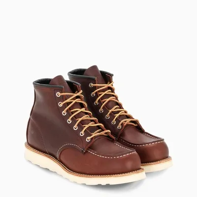 Redwing Amber Classic Moc Ankle Boots In Brown