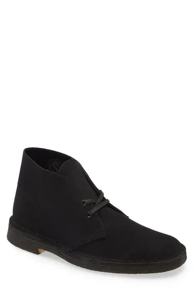 Clarksr Clarks(r) 'desert' Boot In Blk Suede