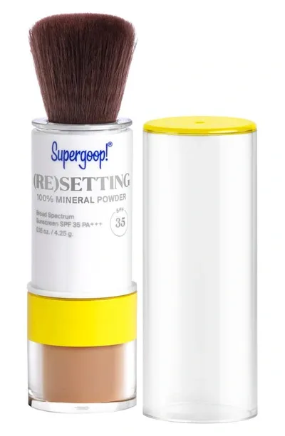 Supergoopr Supergoop!® (re)setting 100% Mineral Powder Foundation Spf 35 In Deep