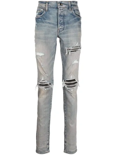 Amiri Mx1 Mid-rise Skinny Jeans In Clay Indigo