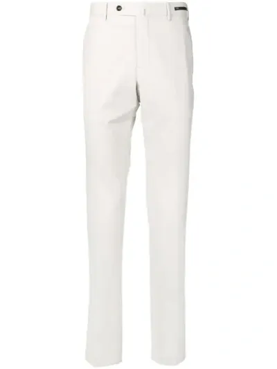 Pt01 Straight-leg Trousers In Neutrals