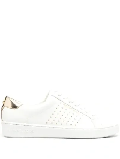 Michael Michael Kors Irving Lace-up Trainers In White