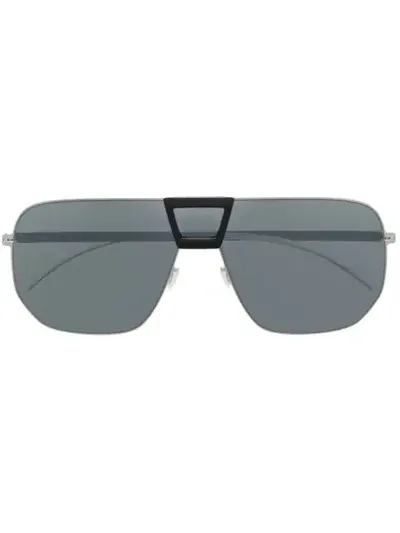 Mykita Cayenne 351 Sunglasses In Silver