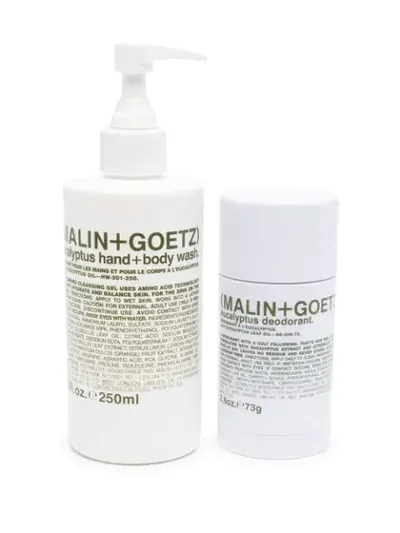 Malin + Goetz Euca-ssentials Set In White