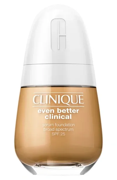 Clinique Even Better Clinical&trade; Serum Foundation Broad Spectrum Spf 25 Wn 80 Tawnied Beige 1.0 oz/ 30 ml In Wn  Tawnied Beige (medium With Warm Neut