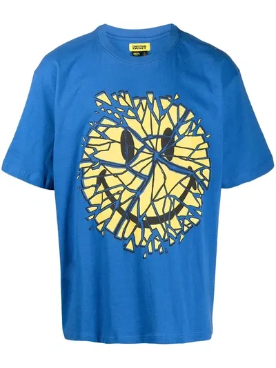 Chinatown Market Graphic-print Short-sleeved T-shirt In Blu