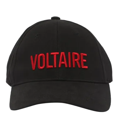 Zadig & Voltaire Logo Embroidered Cap In Kiss