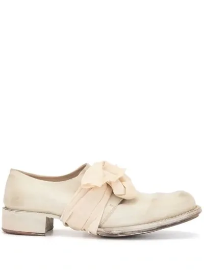 Cherevichkiotvichki Worn-effect Loafers In White