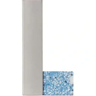 Tableau Ssense Exclusive Blue Small Terrazzo Vase