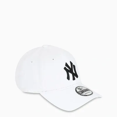 New Era White/black Ny Baseball Cap