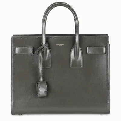 Saint Laurent Grey Small Sac De Jour Bag