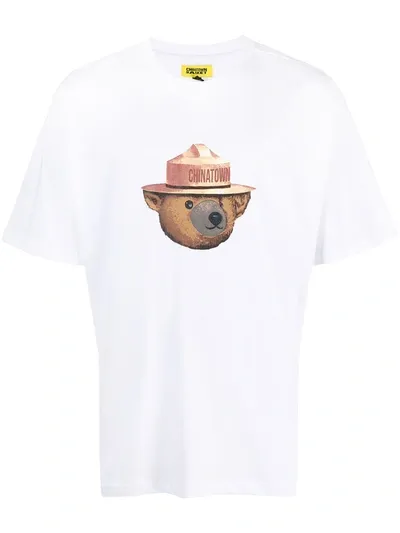 Chinatown Market General Teddy Bear T-shirt In White