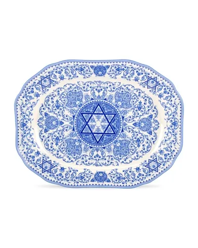 Spode Judaica 14in Oval Platter