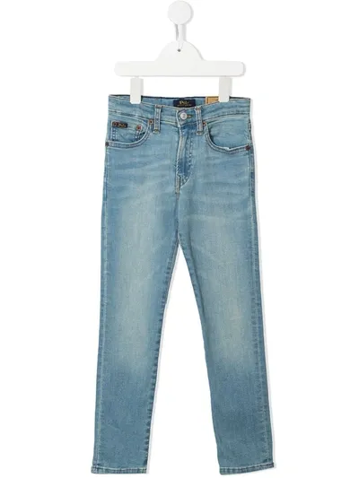 Ralph Lauren Kids' Sullivan Slim-fit Stretch Jeans In Blue