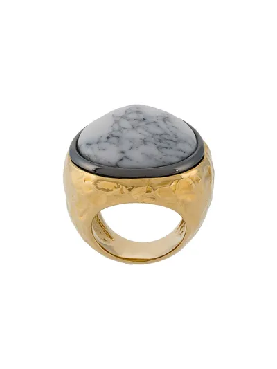 Aurelie Bidermann Untitled Ring In Metallic