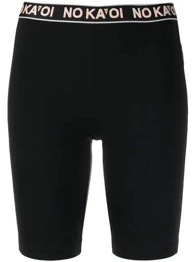 No Ka'oi True Cycling Shorts In Schwarz