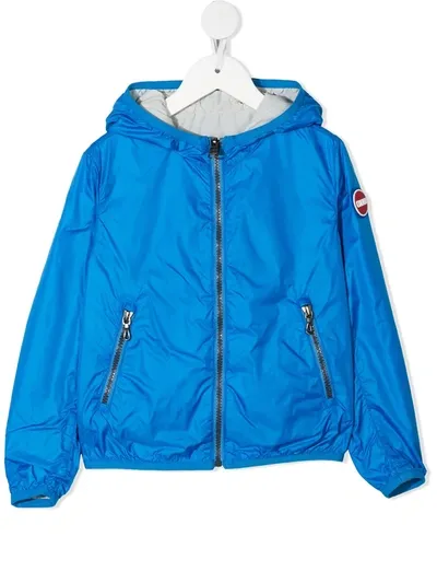 Colmar Teen Reversible Zip-up Jacket In Blue