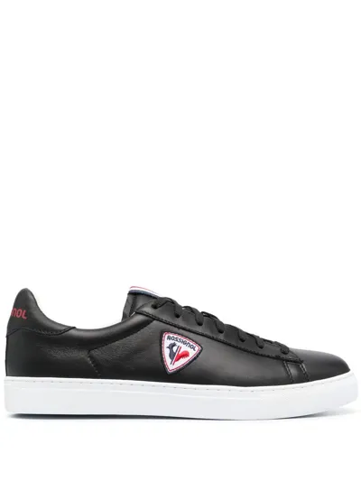 Rossignol Alex Leather Low-top Sneakers In Black