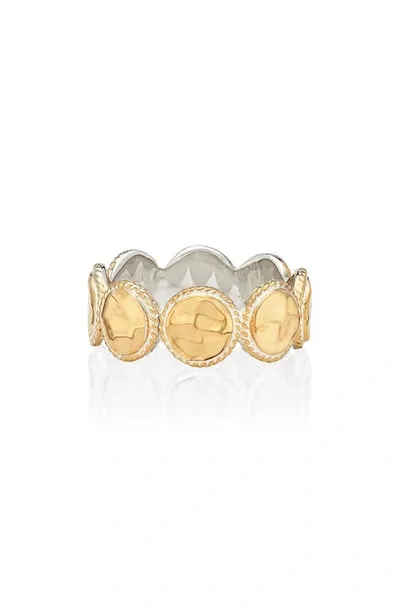 Anna Beck Hammered Ring In Gold