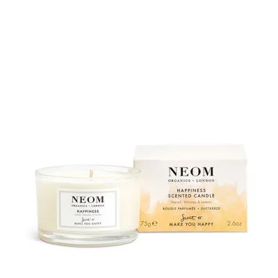 Neom Happiness Scented Travel Candle