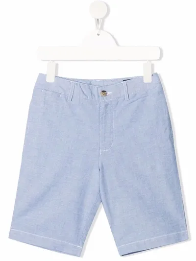 Ralph Lauren Kids' Knee-length Chino Shorts In Blue