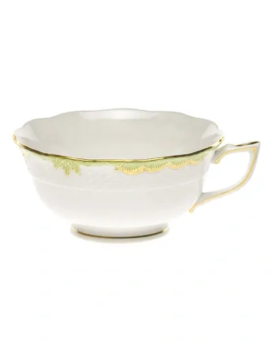 Herend Princess Victoria Teacup In Green