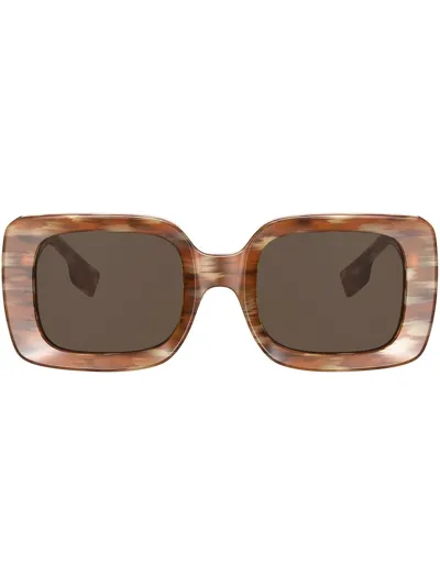 Burberry Eyewear Delilah Sunglasses In Brown