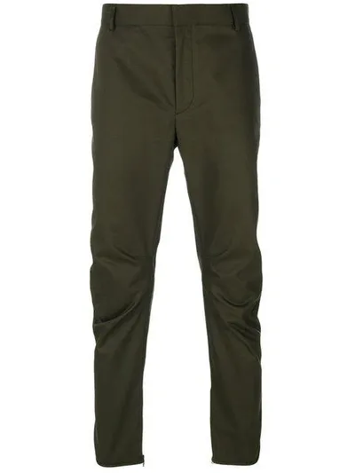 Lanvin Hose Mit Bikerjacke In Green